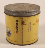 Vintage Sportsman Extra Mild Cigarette Tobacco Tin Metal Can