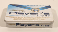 Smooth Player's Light Tobacco Traditional Taste Tin Metal Cigarette Case