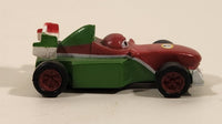 Disney Pixar Cars Francesco Beanoulli #1 Red Green White PVC Hard Rubber Toy Race Car Vehicle