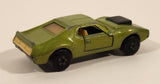 Vintage 1972 Lesney Matchbox Superfast AMX Javelin No. 9 Metallic Green Die Cast Toy Car Vehicle with Opening Doors