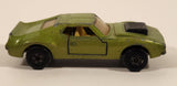 Vintage 1972 Lesney Matchbox Superfast AMX Javelin No. 9 Metallic Green Die Cast Toy Car Vehicle with Opening Doors