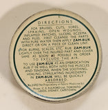 Vintage C. E. Fulford Ltd. Toronto Zam-Buk A Healing Antiseptic Ointment Tin Metal Container