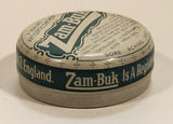 Vintage C. E. Fulford Ltd. Toronto Zam-Buk A Healing Antiseptic Ointment Tin Metal Container