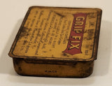 Vintage Dr Reid's Grip Fix For Colds and La Grippe Small Tin Metal Container Western Wholesale Drug Ltd. Vancouver, B.C.