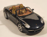 Maisto Porsche Boxster / Boxster S (Type 987) Convertible Dark Green 1/18 Scale Die Cast Toy Car Vehicle with Opening Doors Hood Trunk