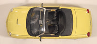 Maisto Ford Thunderbird Yellow 1/18 Scale Die Cast Toy Car Vehicle with Opening Doors Hood Trunk
