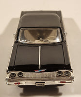 Superior Sunnyside SS 8701 1964 Chevrolet Impala Black 1/24 Scale Die Cast Toy Car Vehicle with Opening Doors and Hood