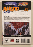 2009 Naruto Shonen Jump Manga Volume 35 Reverse Read Paperback Book By Masashi Kishimoto