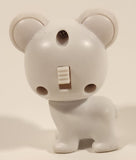 2018 Jazwares Feisty Pets Mini Misfits Karl the Snarl Polar Bear 1 7/8" Toy Figure with Moving Mouth and Eyes