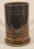 CBC Hockey Night In Canada 5 1/4" Tinted Glass Beer Mug Cup