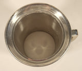 Vintage 1974 Marlboro Pewter Canada Travel Alberta Staff Metal Beer Mug Cup (Missing the Clear Bottom)