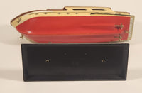 Vintage Waco Caribbean Cruiser Boat Yacht AM Transistor Radio with Stand and Life Boat Tested and Working
