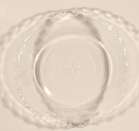 Vintage Pyrex 206 Mini Tart Pie Scalloped Fluted Edge Clear Glass 6" Dessert Dish Made in U.S.A.