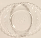 Vintage Pyrex 206 Mini Tart Pie Scalloped Fluted Edge Clear Glass 6" Dessert Dish Made in U.S.A.