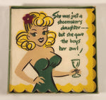 Vintage 1951 Monogram of California Giftcraft Nap Grins 12 Napkins With A Sense of Humor New In Box