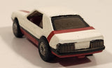 Vintage Hot Wheels The Hot Ones 1979 Ford Mustang Cobra Painted White Die Cast Toy Car Vehicle