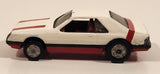 Vintage Hot Wheels The Hot Ones 1979 Ford Mustang Cobra Painted White Die Cast Toy Car Vehicle