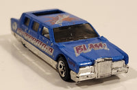 1997 Hot Wheels Biff! Bam! Boom! Series Limozeen Money Madness! Blue Die Cast Toy Car Vehicle