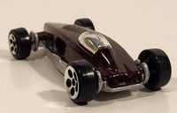 1999 McDonald's Hot Wheels Street Raptor Maroon Dark Red Die Cast Toy Car Vehicle