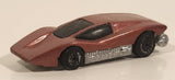 1974 Hot Wheels Large Charge Silver Painted Red Brown Die Cast Toy Car Vehicle