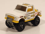 1998 Hot Wheels Mixed Signals Street Roader White Die Cast Toy Car Vehicle