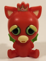 2019 Burger King WMC Feisty Pets Red Dragon 3" Plastic Toy Figure