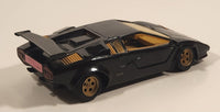 1988 Revell Lamborghini Countach Black 1/24 Scale Die Cast Toy Car Vehicle with Opening Scissor Doors