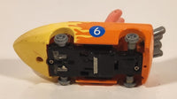SpongeBob SquarePants Patrick #6 Orange and Yellow Toy Slot Car Vehicle