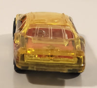 2005 Hot Wheels First Editions: X‑Raycers Stockar Transparent Clear Yellow Die Cast Toy Car Vehicle