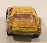 2005 Hot Wheels First Editions: X‑Raycers Stockar Transparent Clear Yellow Die Cast Toy Car Vehicle