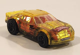 2005 Hot Wheels First Editions: X‑Raycers Stockar Transparent Clear Yellow Die Cast Toy Car Vehicle