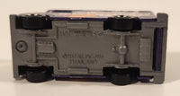 2005 Hot Wheels Asphalt Jungle Combat Medic Delivery Truck Van Purple Die Cast Toy Car Vehicle