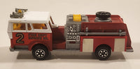 Majorette Pompe A Incendie Engine No. 2 Fire Dept. Red 1/47 Scale Die Cast Toy Car Vehicle