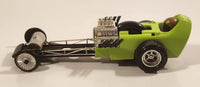 Rare Vintage 1971 Kenner General Mills SSP Racers Rail Bird Single Wheeled Green Plastic Toy Car Vehicle