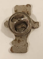 BCCH British Columbia Children's Hospital Foundation Teddy Bear 3/4" x 1" Silver Tone Metal Lapel Pin