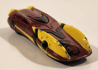 Rare 2008 MGA Marvel Films Iron Man Die Cast Toy Race Car Vehicle