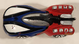 2011 Maisto Marvel Velocidad Spiderman Blue Red Die Cast Toy Superhero Car Vehicle