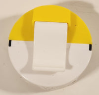 2019 McDonald's Pokemon Yellow and White Pokeball Disc Shooter Belt Clip On Plastic Toy