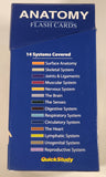 Bar Charts Publishing Quick Study Anatomy Flash Cards 300 Cards 14 Systems In Box