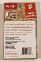 2017 Greenbrier Papp International Beaver Books Brain Busters Card Game Creepy Crawlies 31 Card Pack