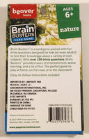 2017 Greenbrier Papp International Beaver Books Brain Busters Card Game Nature 31 Card Pack