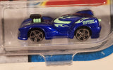 2011 Maisto Fresh Metal Burnin' Key Cars Blue Die Cast Toy Car Vehicle