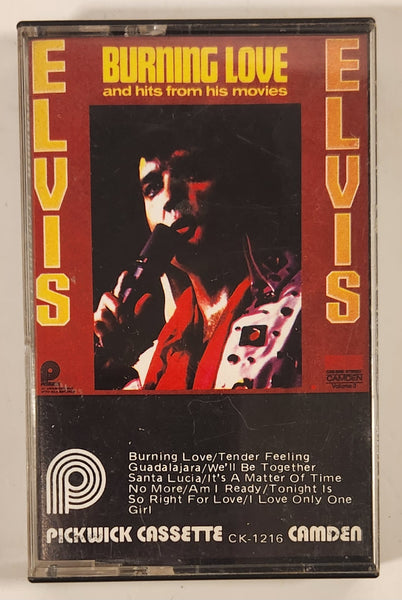 Camden Cassette Elvis Presley "Burning Love" And Hits From His Movies Vol. 2 Audio Cassette Tape CK-1216