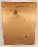 Vintage Pioneer Woodwork Elvis Presley 11 3/4" x 15 3/4" Lacquered Burl Wood Frame