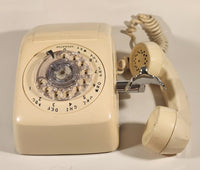 Vintage AE Automatic Electric Type 90 Cream White Wall Mount Rotary Telephone