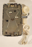 Vintage AE Automatic Electric Type 90 Cream White Wall Mount Rotary Telephone