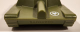Barbuzzo B21 Olive Green Army Tank Shaped Plastic Drink Flask