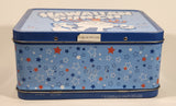 2010 Hawaiian Punch Beverage Drink Embossed Blue Tin Metal Lunch Box