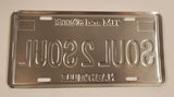 2007 Tim McGraw Faith Hill Tim and Faith Soul2Soul Tour Nashivlle Embossed Metal License Plate