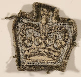 Canadian Army Warrant Officer III Crown 1 1/2" x 1 3/4" Embroidered Fabric Patch Badge